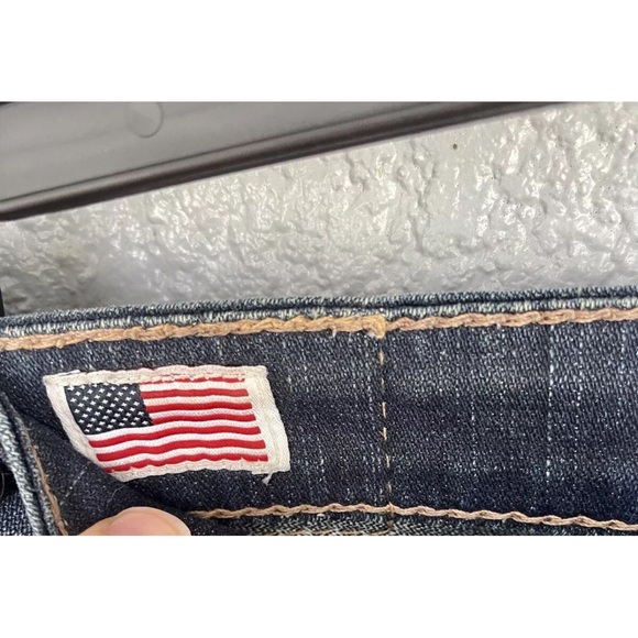 True Religion Sammy Short Light Wash Size 26 - Picture 8 of 12